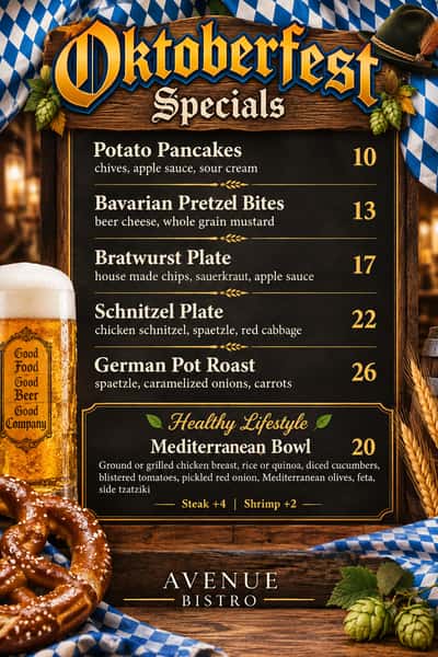 Oktoberfest Specials