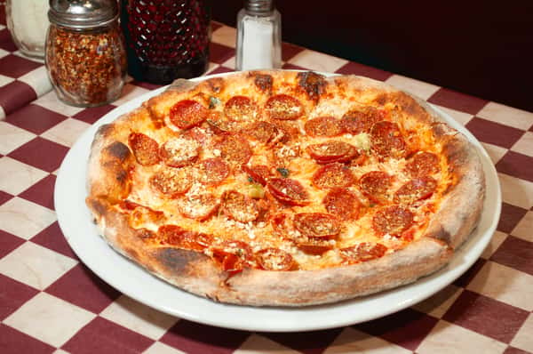 Pepperoni & Pangrattato Pizza