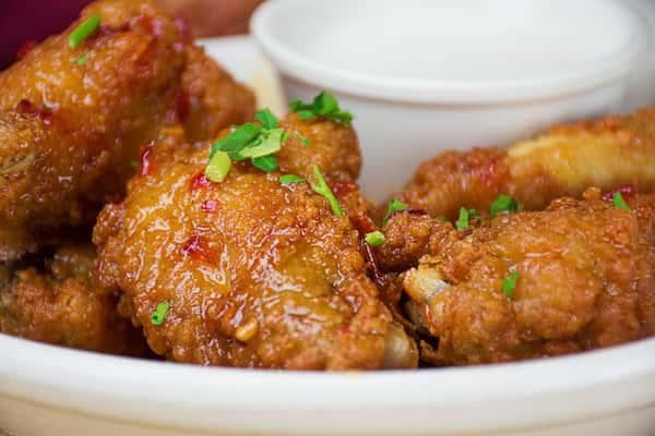 Honey-Calabrian Chicken Wings