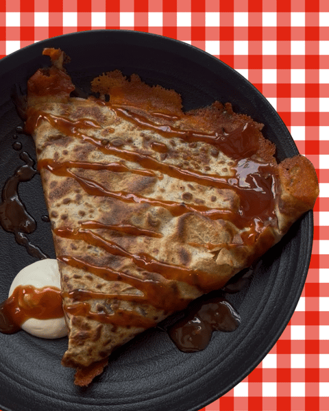 Pulled Pork Crepe