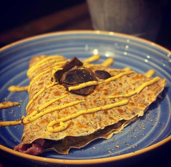 Spring Salad Crepe