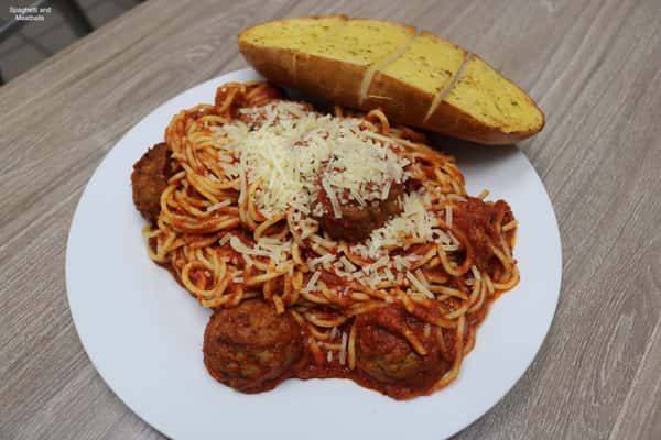 spaghetti and meatballs