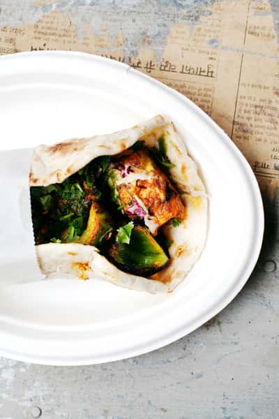 Paneer Tikka Roll