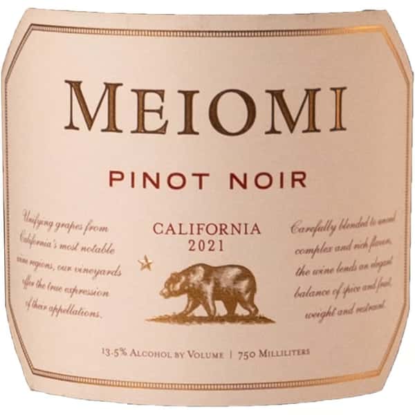 Meiomi Pinot Noir, CA