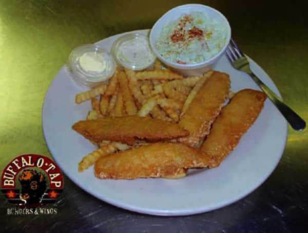 Cod Fish Fry Dinner
