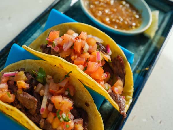 SHRIMP TACOS