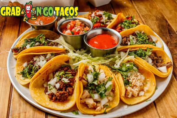 Street Taco Platter (6 Tacos)