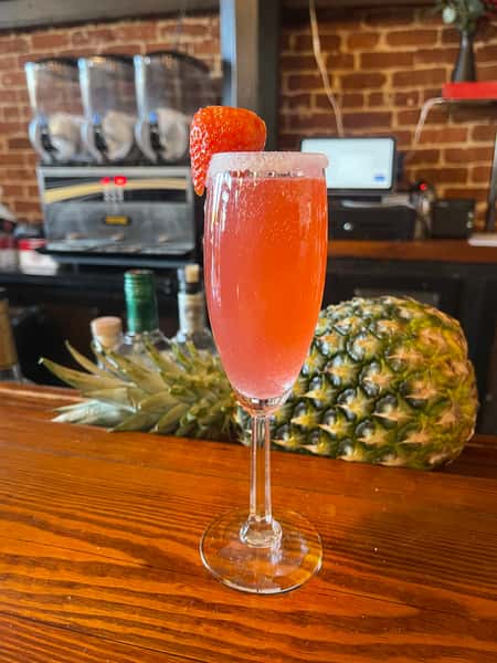 Strawberry Shortcake Mimosa