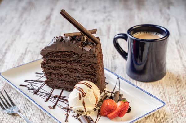 Seven-Layer Chocolate Cake for Two