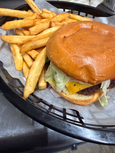 CHEESE BURGER MEAL