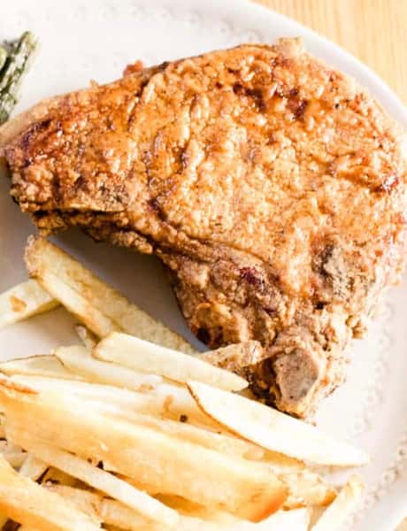 PORK CHOP & FRIES