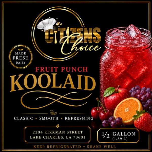 1/2 Gallon Kool-Aid