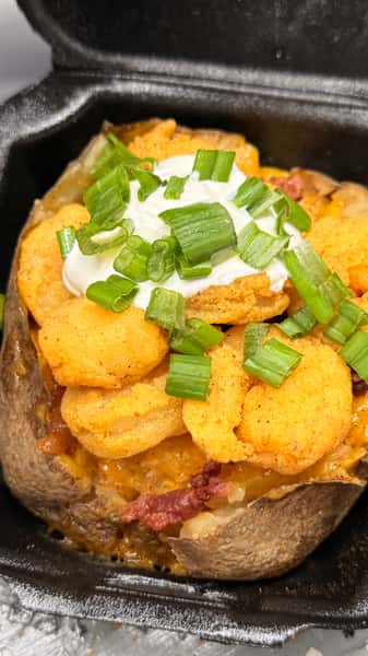 LOADED FRIED SHRIMP POTATO
