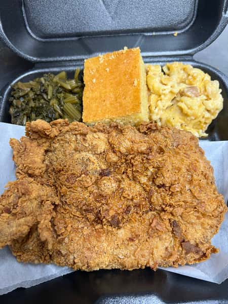 BOSSMAN PLATTER (pork chop)