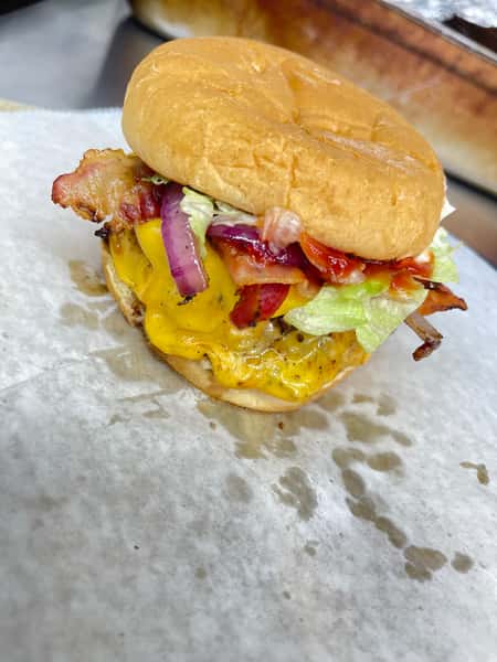 Takeaway burger