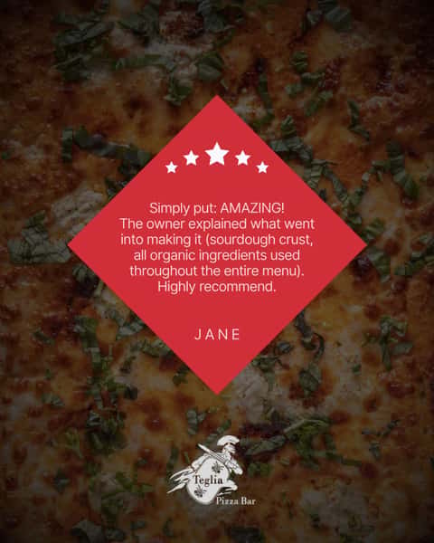 Jane tried the Drunken Nonna — and she hasn't stopped talking about it. 🍕 There's a reason this one keeps turning heads. See what all the buzz is about, then let us know what you think! 

Leave us a review on our website.