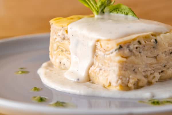 Full Tray Cacio e Pepe Lasagna