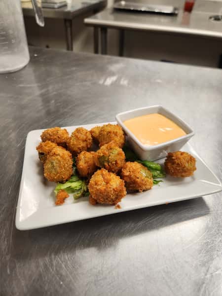 FRIED STUFFED OLIVES