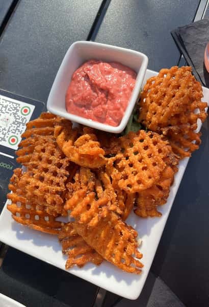 SIDE SWEET POTATO WAFFLE FRIES