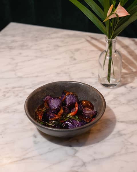 Double Garlic Eggplant