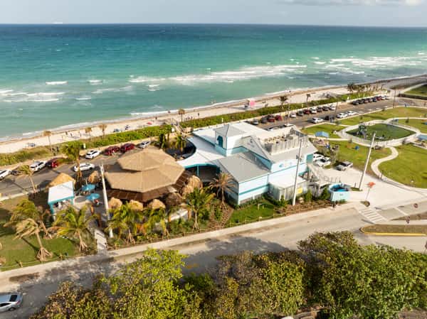 Aerial Shot of Lucky Fish