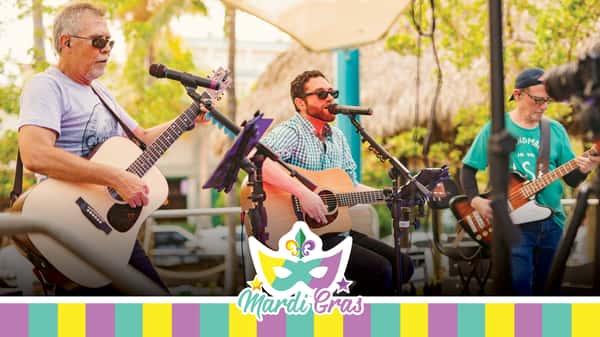 Lucky Fish Pompano Fat Tuesday Party Band