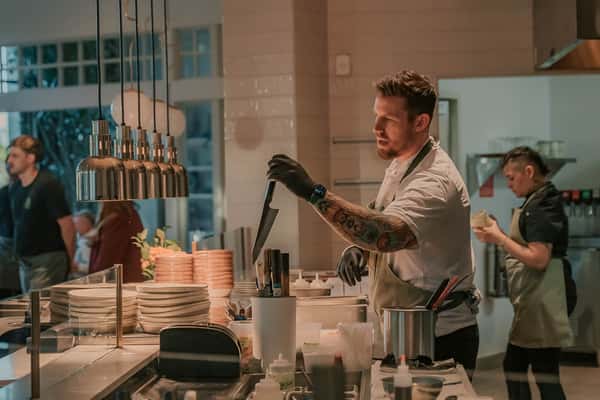 Open Dining Kitchen at EMRE
