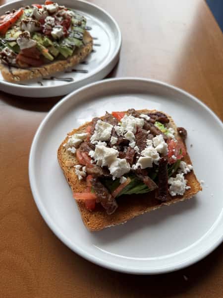 Greek Avocado Toast
