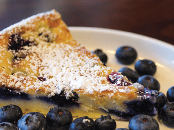 Lemon Blueberry Ricotta Cake
