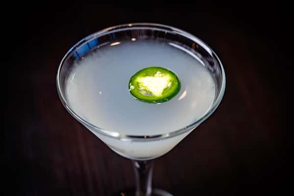 Spicy Green Chili Martini