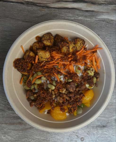 Spicy Thai Tofu Bowl
