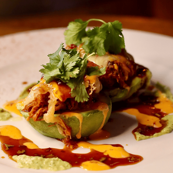 Stuffed Avocado Bomb
