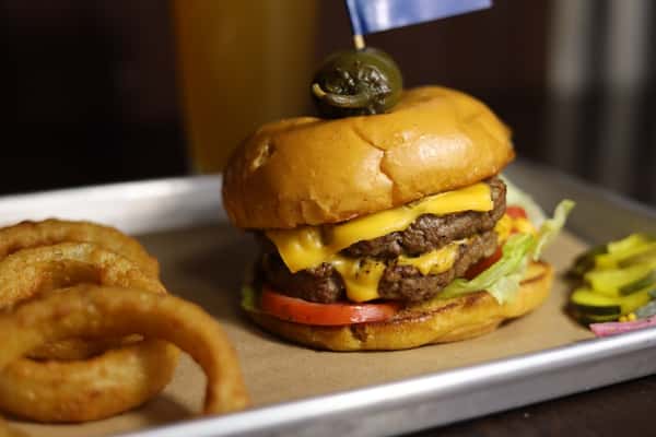 Lunch Brisket Burger