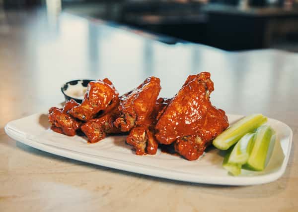 Super Bowl Chicken Wing Platter - Buy 3lbs, get 1lb Free - Available for pick up Feb 11 only