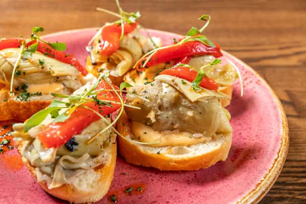 Artichoke Toast