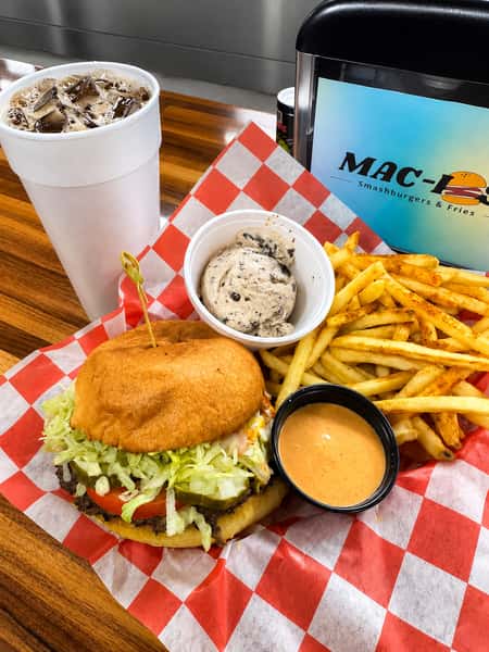 Burger meal