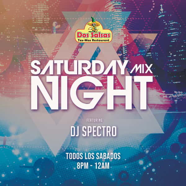 Saturday night at Dos Salsas DOMAIN location
