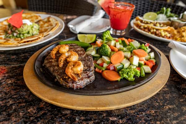 Ribeye Steak and Shrimp