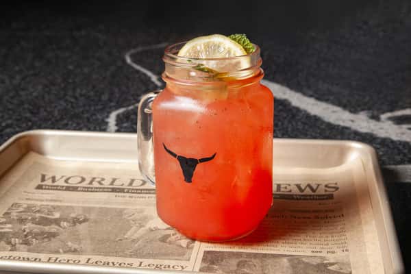 Strawberry Mint Lemonade