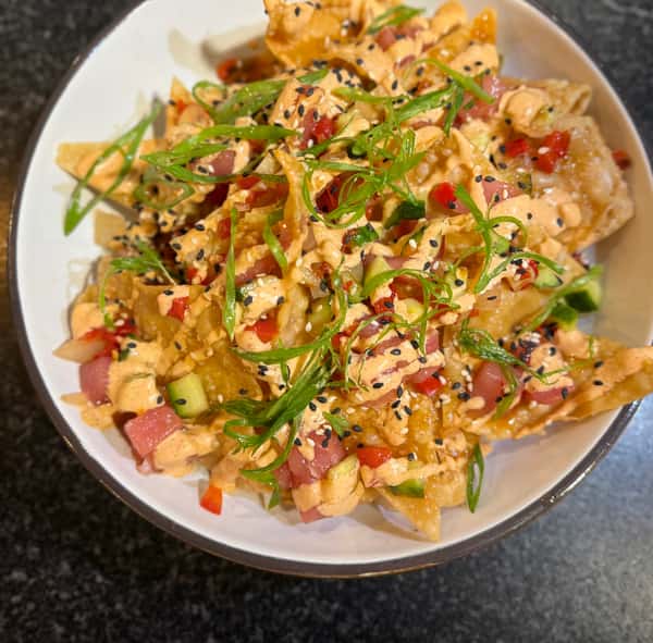 Ahi Poke Nachos