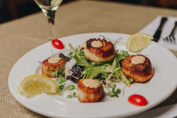 Blackened Scallops