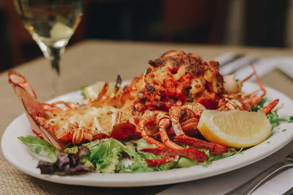 Baked Stuffed Lobster
