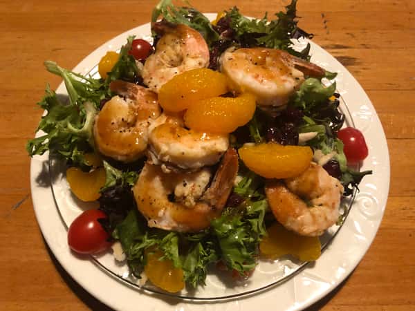 Ginger Shrimp Salad