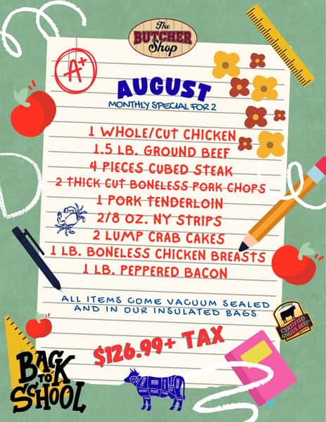 Monthly Special