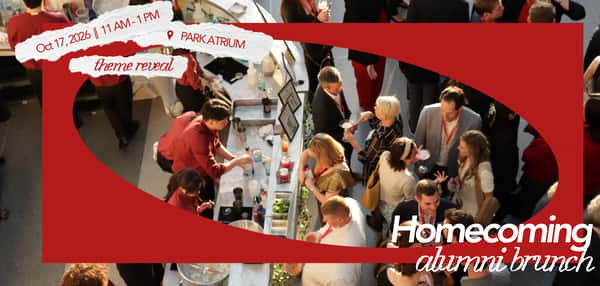 Horizontal Homecoming flyer