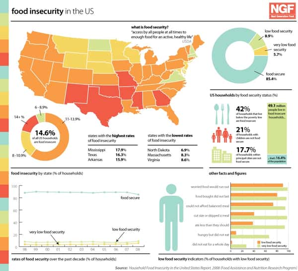 Food insecurity facts and figures