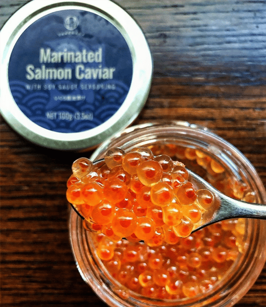 Frozen Marinated Salmon Caviar