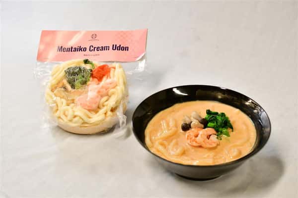 Frozen Mentaiko Cream Udon