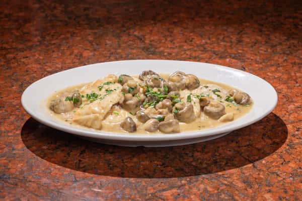 Chicken Sec with Mushrooms