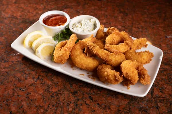 Golden Fried Prawns